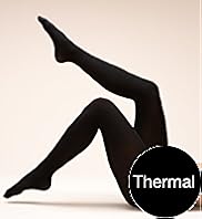 100 Denier Thermal Opaque Tights with Wool