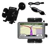 Garmin Nuvi 880 Flexible Auto Windshield Holder with Car Charger - Uses Gomadic TipExchange