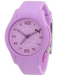 Puma Boost Mauve Dial Mauve Silicone Ladies Watch PU102352004