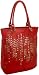 Melie Bianco Cecile Tote,Red,one size