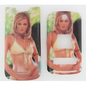 for Motorola KRZR K1m K1c snap on protector faceplate GIRL IN BIKINI design