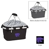 Kansas State Wildcats Metro Basket - Black