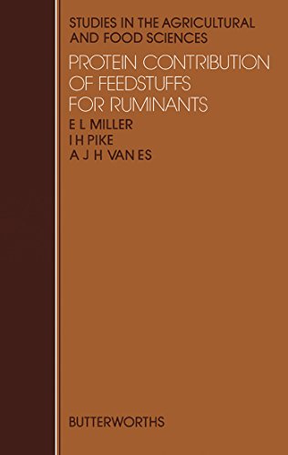 Protein Contribution of Feedstuffs for Ruminants: Application to Feed Formulation (Studies in the Agricultural & Food Science)
