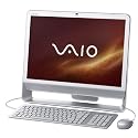 Sony Vaio VGC-JS4EF/S 51,1 cm (20,1 Zoll) Desktop- PC (Intel Core 2 Duo E7400 2.8GHz, 4GB RAM, 500GB HDD, nVidia 9300M, DVD, Win 7 HP)