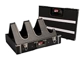 Gator Cases Compact Wooden 3 Guitar Stand and Pedal Board with Power Suppy ( Black ) - B000RLF8ZO