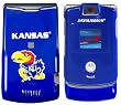 Kansas Jayhawks Razor V3 Cell Phone Cover/Case - NCAA College Athletics Fan Shop Sports Team Merchandise