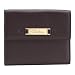 Cole Haan -- Village French Purse Leather Wallet Dark Auber (brown)