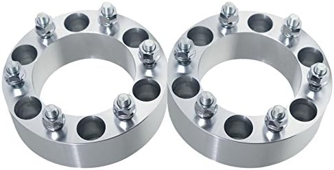 2pcs 1.5" 6x135 to 6x135 Wheel Spacers Adapters with 14x2.0 Studs for 6 Lug Ford F150 04-14, Expedition 03-14