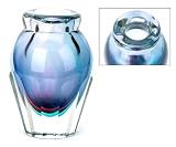 100% Handcraft Murano Glass Art Tummy Vase