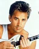 DON JOHNSON AS SONNY CROCKETT FROM MIAMI VICE - Licensed Photo - Professional Photographic Print - Picture SIZE 10x8 (25x20cm)