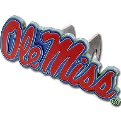 Mississippi Rebels - Ole Miss 3-D Logo Trailer Hitch Cover - NCAA College Athletics Fan Shop Sports Team Merchandise