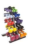 Troy Barbell VTX Premium Vinyl Dumbbell (10-Pounds, Orange ) Single Pack