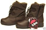 Womens Totes Kay Waterproof Winter Boots Brown