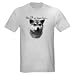 Shiba Inu Happy Face Ash Grey T-Shirt