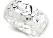 Bay Studio Hammered Hinged Bangle Bracelet SILVER-TONE