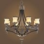 ELK Lighting Georgian Court Eight Light Chandelier