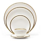 Wedgwood Plato Gold Twelve 5 Pc Place Settings