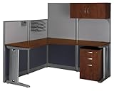 L-Workstation Set 1 - Office-in-an-Hour Collection - Bush Office Furniture  ....