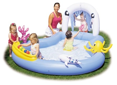 Childrens Toyshop  Toys : Bestway Sealife Play Centre Paddling Pool