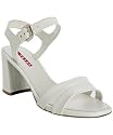 Prada Sport white patent leather sandals