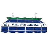 NHL Vancouver Canucks Stained Glass 40 inch Lighting Fixture