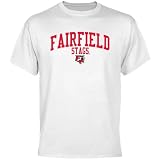 NCAA Fairfield Stags Team Arch T-Shirt - White