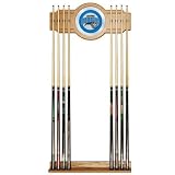 Orlando Magic NBA Billiard Cue Rack with Mirror