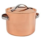 Gordon Ramsay by Royal Doulton Copper 8-Quart Stockpot with Lid