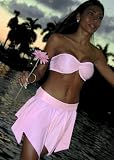 Pink Lambada Skirt Beachwear Coverup