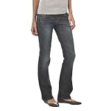 Mossimo Supply Co. Juniors Studded Straight Leg Jean - Medium Tinted Wash