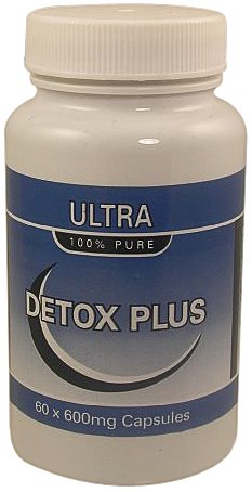Ultra Detox Plus 600mg Colon Cleanse x 60 Capsules 