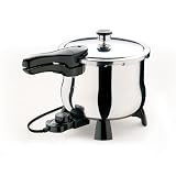 Presto 02160 6-Quart Electric Stainless-Steel Pressure Cooker by Presto