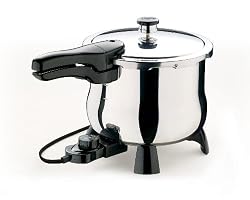 Presto 02160 6-Quart Electric Stainless-Steel Pressure Cooker