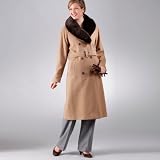 Wool and cashmere coat, length 110Ã¢Â cm
