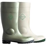 White Protomaster Safety Wellington Boots | Dunlop 9