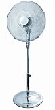 16" F055 CHROME 3-Speed Oscillating Pedestal (stand) Fan