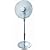 16" F055 CHROME 3-Speed Oscillating Pedestal (stand) Fan