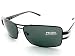 New PRADA SPR 65H SPR65H 1BO-1A1 Sunglasses Grey Lens Black Frame Size:61-14-135