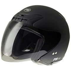 FM F18 Helm M Jet/Visier, schwarz matt