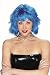 Adult Blue Choppy Layered Costume Wig