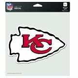 NFL Kansas City Chiefs 8-by-8 Inch Diecut Colored Decal at Amazon.com