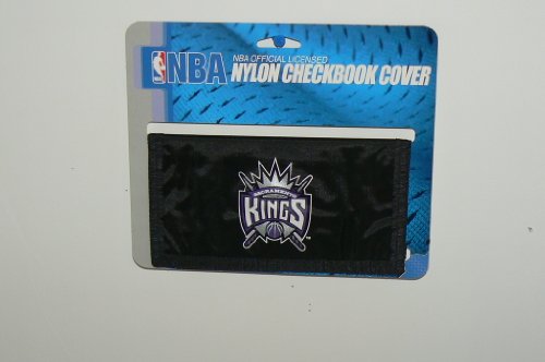 NBA SACRAMENTO KINGS NYLON CHECKBOOK COVER