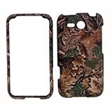 Premium - AT&T HTC FREESTYLE OAK LEAVES COVER CASE - Faceplate - Case - Sna ....