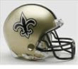 New Orleans Saints Replica Mini Riddell Helmet