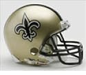 New Orleans Saints Replica Mini Riddell Helmet