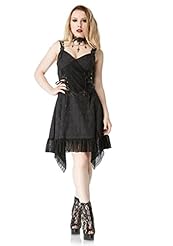 Short Corset   Waistline Lace Brocade/Polyester  Dress