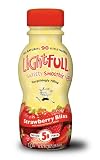 Lightfull Smoothie, Strawberry Bliss, 8.25-Ounce Bottles (Pack of 12)