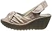 FLY London Women's Yakin Ankle Strap Wedge