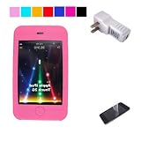 Silicone skin cover for Apple ipod Touch 2nd and 3rd generation + ipod touch USB Wall Charger + Screen Protector
