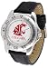 Washington State Cougars NCAA "Sport" Mens Watch (Leather Band)